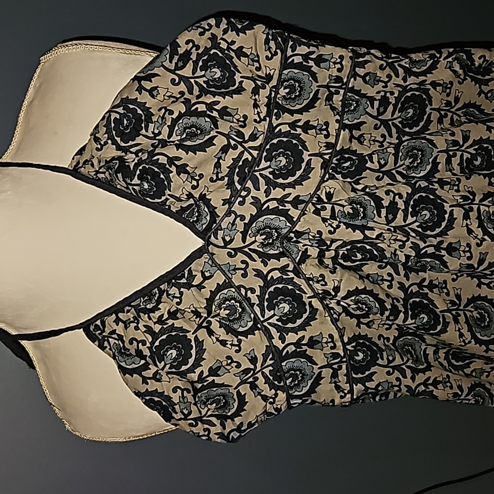 EUC BOHO Halter Maxi Print dress